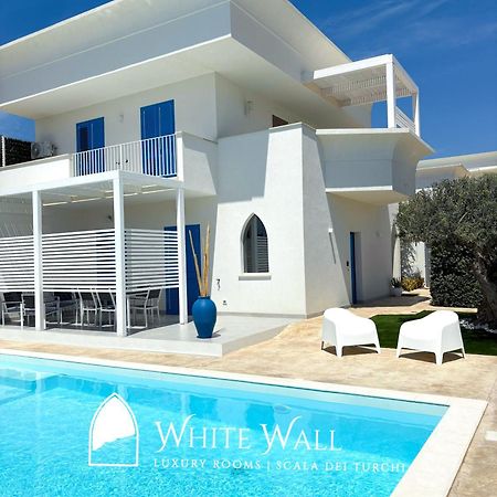 White Wall Luxury Rooms Scala Dei Turchi Realmonte Ngoại thất bức ảnh