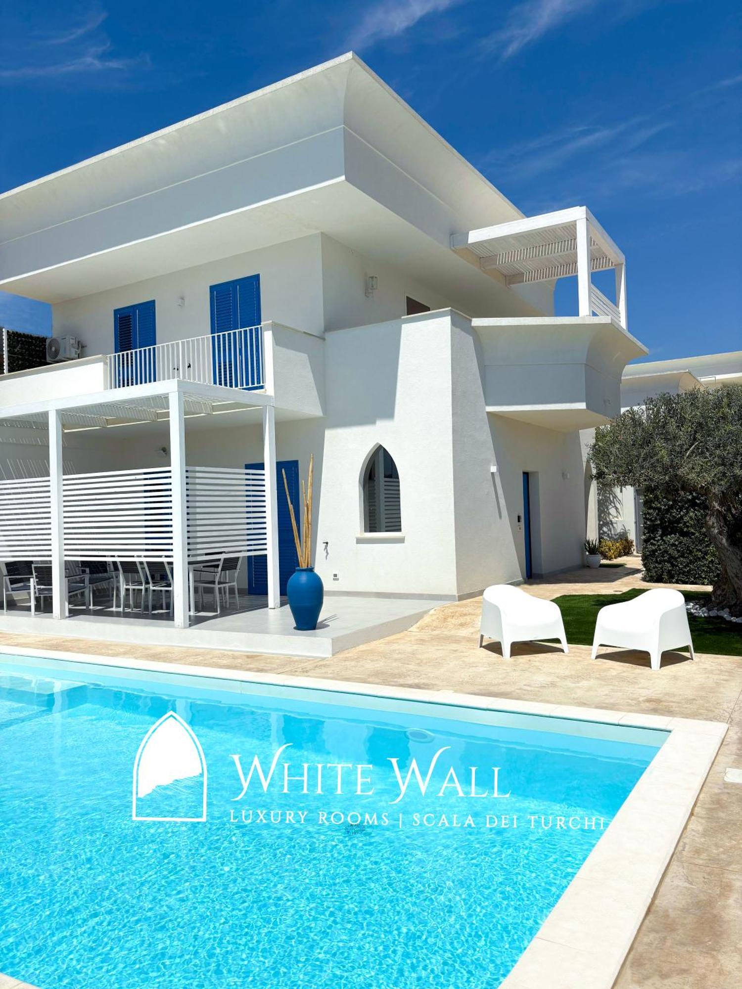White Wall Luxury Rooms Scala Dei Turchi Realmonte Ngoại thất bức ảnh